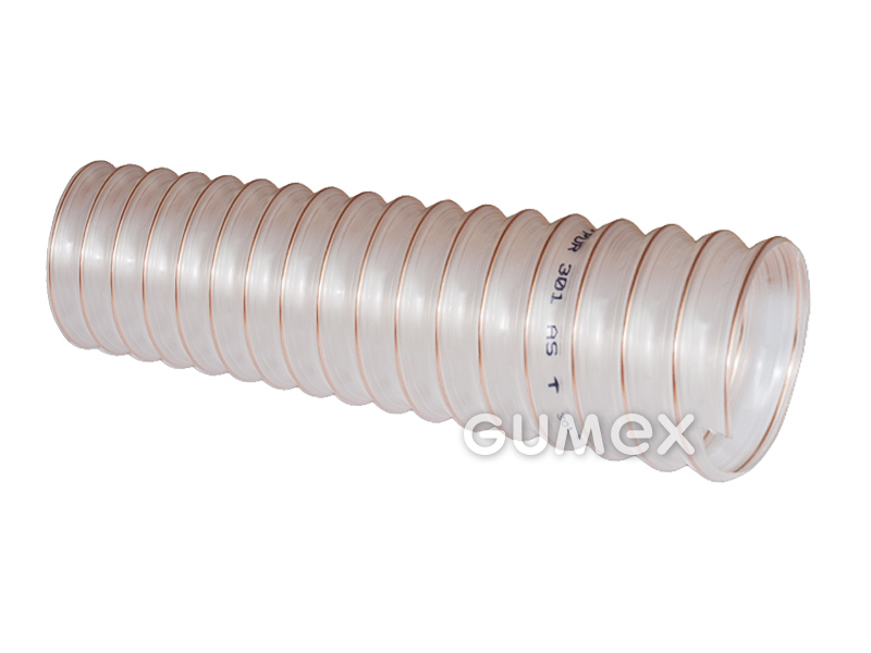 PROTAPE PUR301 AS, 60/68mm, 0,405bar/-0,145bar, <10.9Ohm, Pre-PUR, -40°C/+90°C, transparent, 